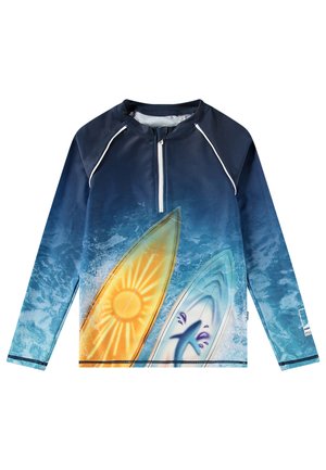 Molo NOBLE - T-shirt de surf - surf art blue chill