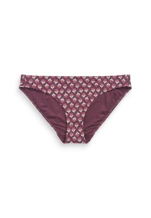 Next HIGH LEG STANDARD - Bikini-Hose - berry red woodblock