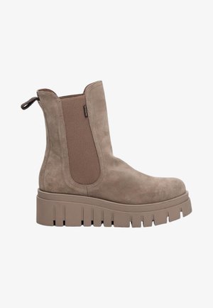 NeroGiardini Stivaletti con plateau - beige