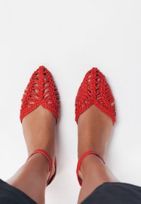 Gioseppo BINGHAM - Bailarinas con hebilla - rojo