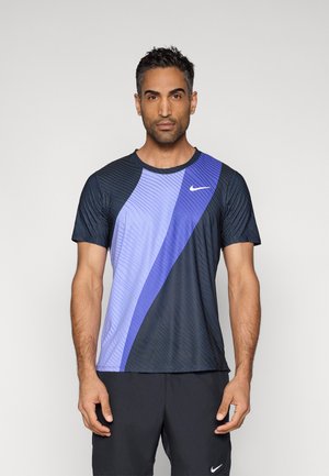 NIKECOURT ADVANTAGE SLAM TOP  - Sports T-shirts - sapphire/dark obsidian/white