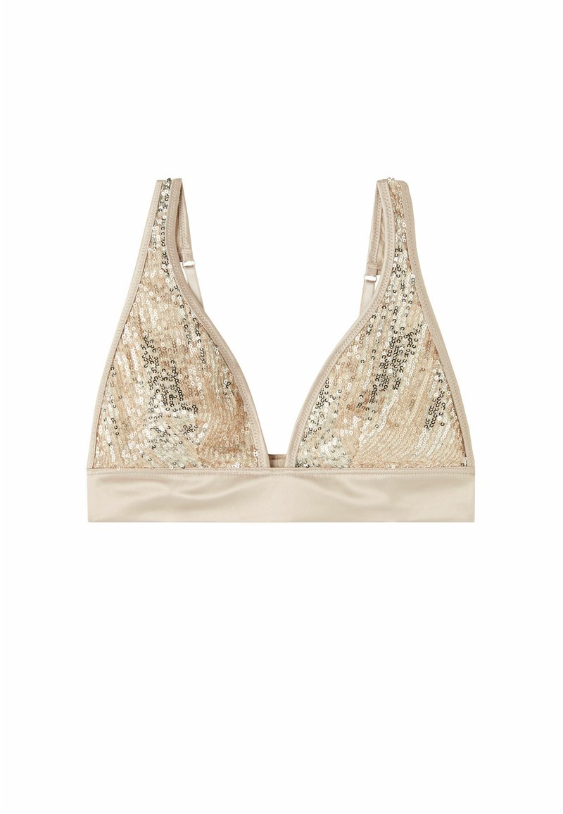 Intimissimi TRIANGEL BH GLISTENING CHARME Bustier natural silver