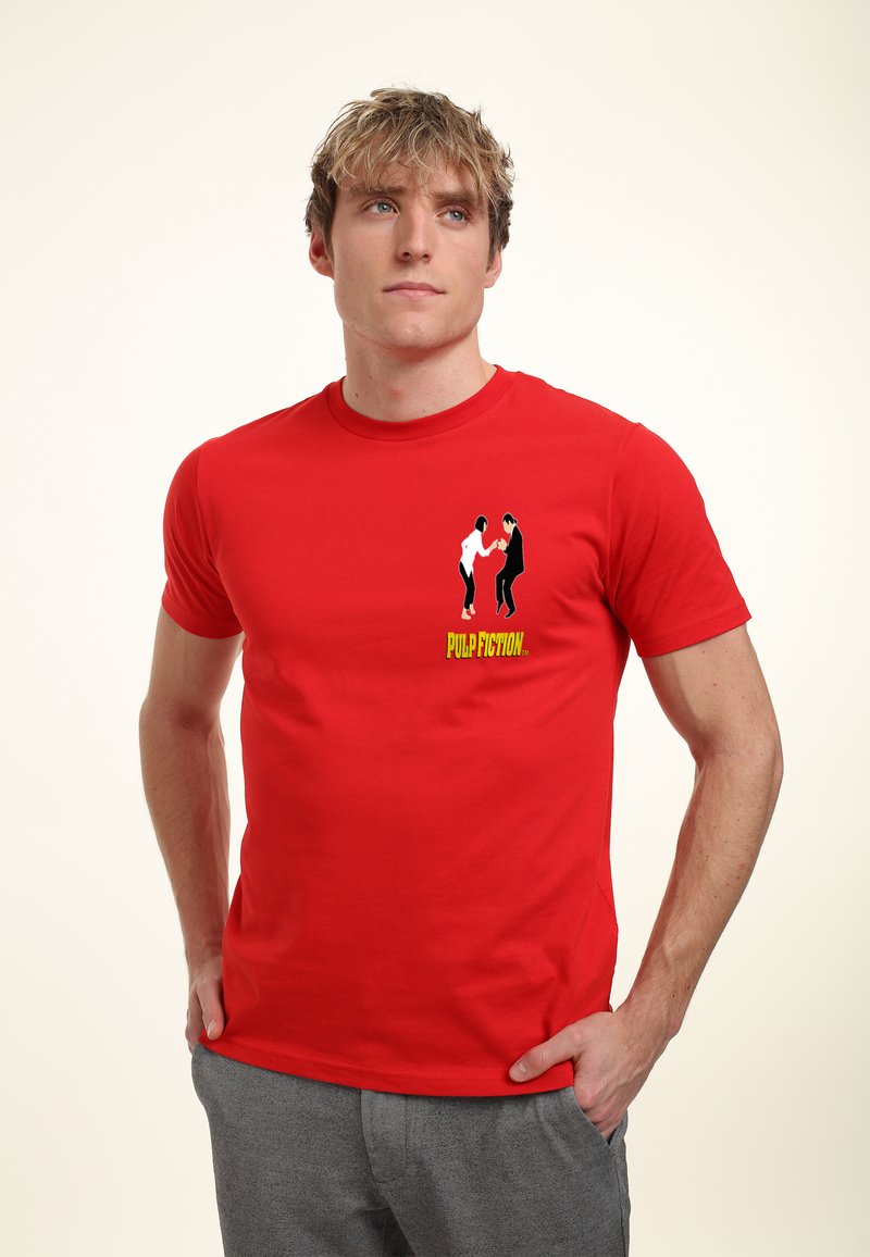 Henry Tiger PULP FICTION VINCE MIA - Camiseta estampada - red