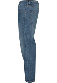 Urban Classics CROPPED TAPERED  - Jeans Tapered Fit - middeepblue