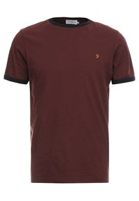Farah T-shirt - bas - bordeaux