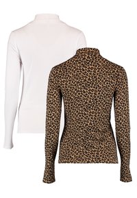 Hailys LANGARM 2-ER SET - Langarmshirt - braun