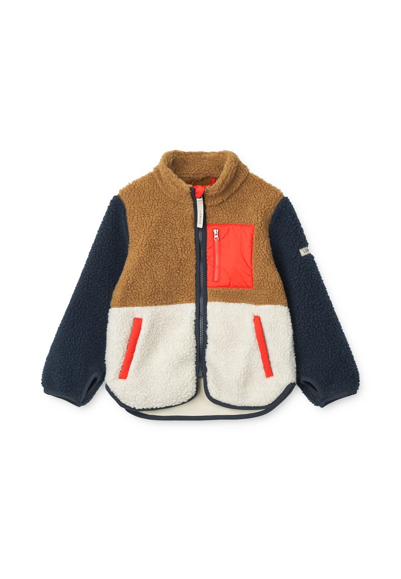 Liewood NOLAN UNISEX - Fleece jacket - midnight navy/multi mix