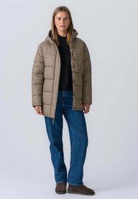 TeeShoppen Vinterfrakke - beige