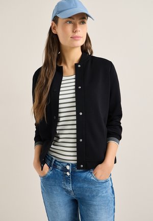 Cecil COLLEGE - Felpa con zip - schwarz