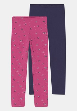 2 PACK - Leggings - Trousers - pink