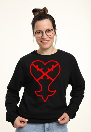 KINGDOM HEARTS HEARTLESS SYMBOL - Sweatshirt - black