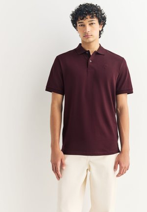 Pikeepaita - burgundy red