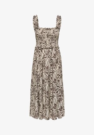 ONLY, KLEID ONLLUMIRA LANGES KLEID - Robe longue - pumice stone