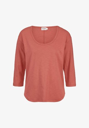 hessnatur, RELAXED - Langarmshirt - pfirsichrot