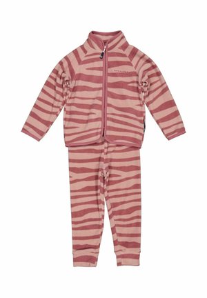 ANIMAL FLEECE SET - Træningssæt - pink