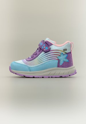Lurchi ABELLA - Vysoké tenisky - blue/purple glitter