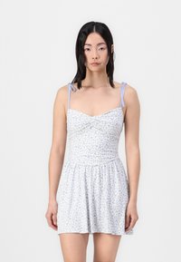 Hollister Co. - SKORT DRESS - Robe de jour - blue ditsy Image miniature 1