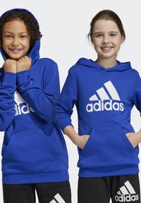adidas Performance Jersey con capucha - semi lucid blue/white