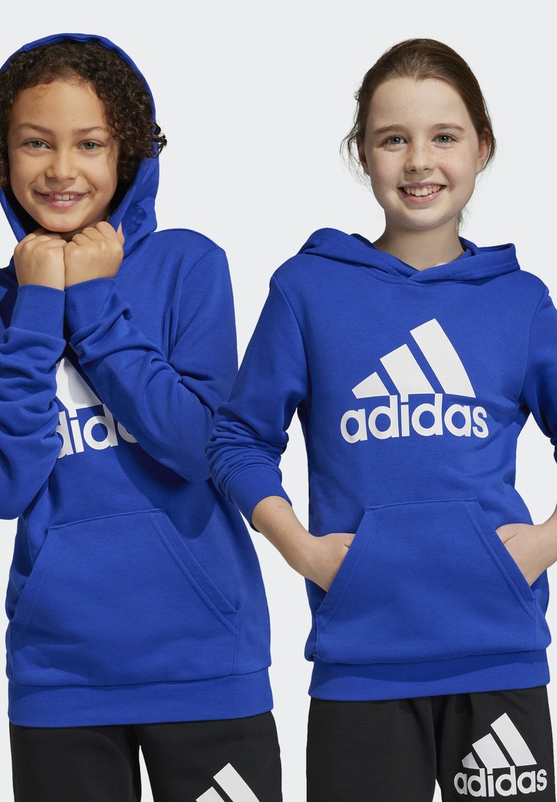 adidas Performance Jersey con capucha - semi lucid blue/white