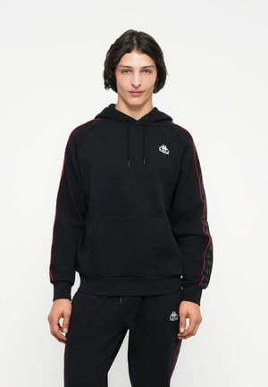 BANDA MADISON - Sudadera - black/red racing/white
