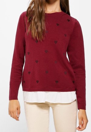 Pullover - red