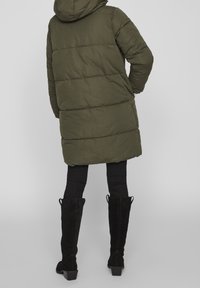 VILA Vinterkappa /-rock - dark green