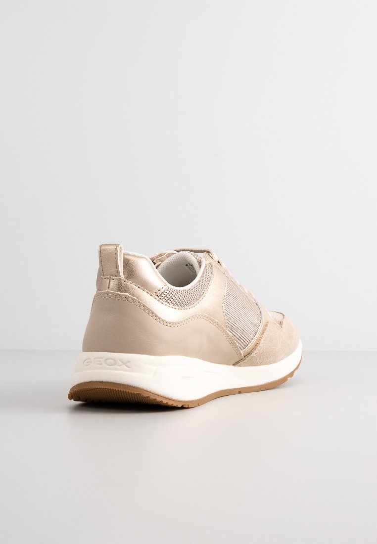 Geox Pontose Scarpe da gnnastca basse n pelle trasprant da donna