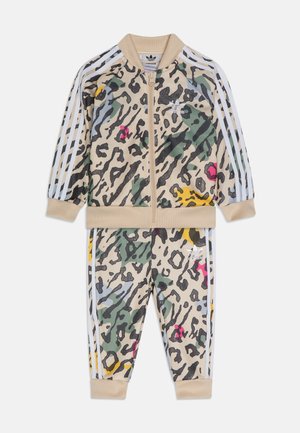 UNISEX SET - Trainingsvest - sand strata/multicolor