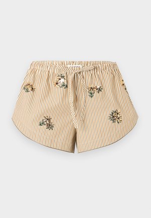 EMBROIDERED  - Lühikesed püksid - kaki