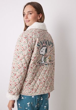 women'secret THE PEANUTS SNOOPY FLORAL - Badekåber - pink