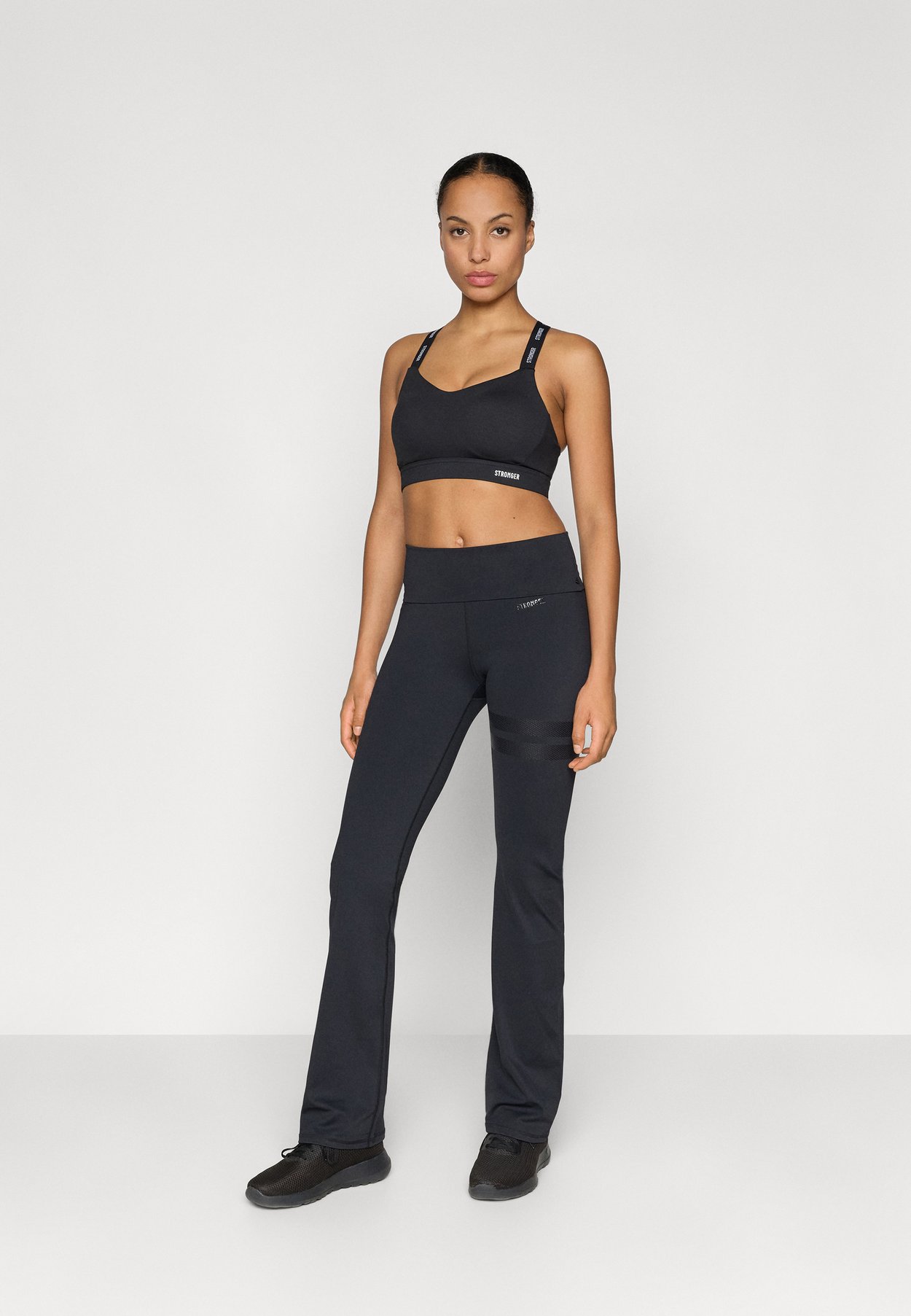 FOLD OVER FLARE LEGGINGS