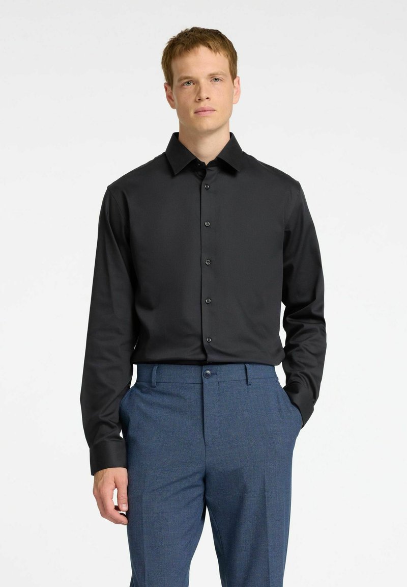 Selected Homme SLH PERFORMANCE LS NOOS - Srajca - black