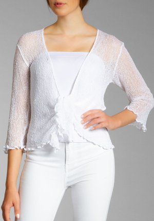 Cardigan - weiss
