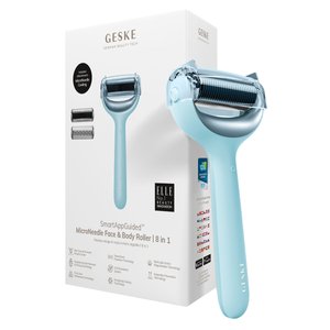 MICRONEEDLE FACE BODY ROLLER | 8 IN 1 | SMARTAPPGUIDED - Accessoires soin du corps - turquoise