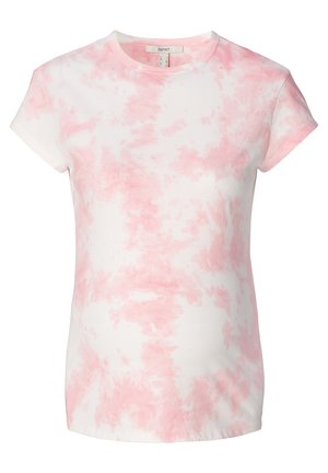 Esprit Maternity SHORT SLEEVE ICE DYE - Triko s potiskem - blush