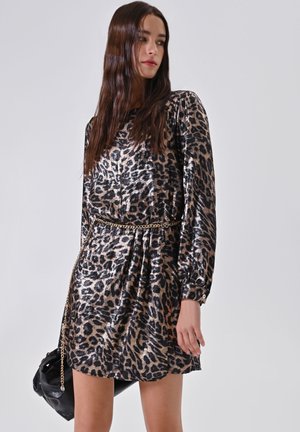 ANIMALIER - Vestito casual - black