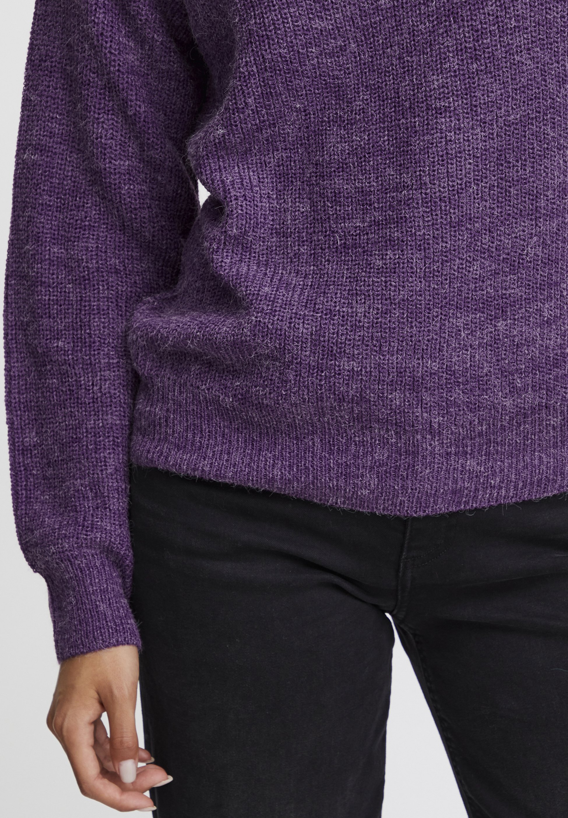 売れ筋商品|||イチ ニット&セーター レディース アウター IHNOVO - Jumper - amaranth purple ICHI IHNOVO - Jumper - amaranth purple/purple - Zalando