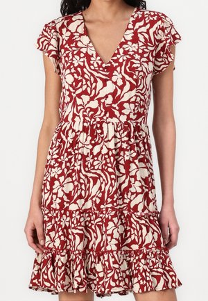 Vestido informal - bordeaux