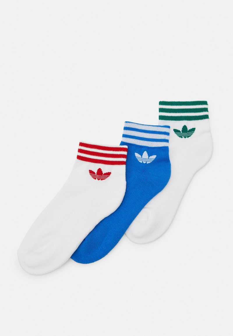 adidas Originals UNISEX 3 PACK - Ponožky - bluebird/white