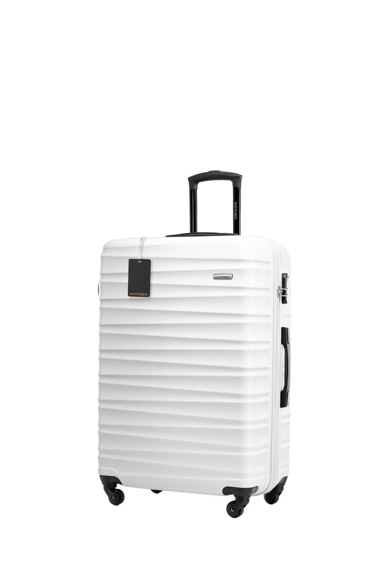 WITTCHEN LARGE SUITCASE WITH LUGGAGE TAG - Valise - white