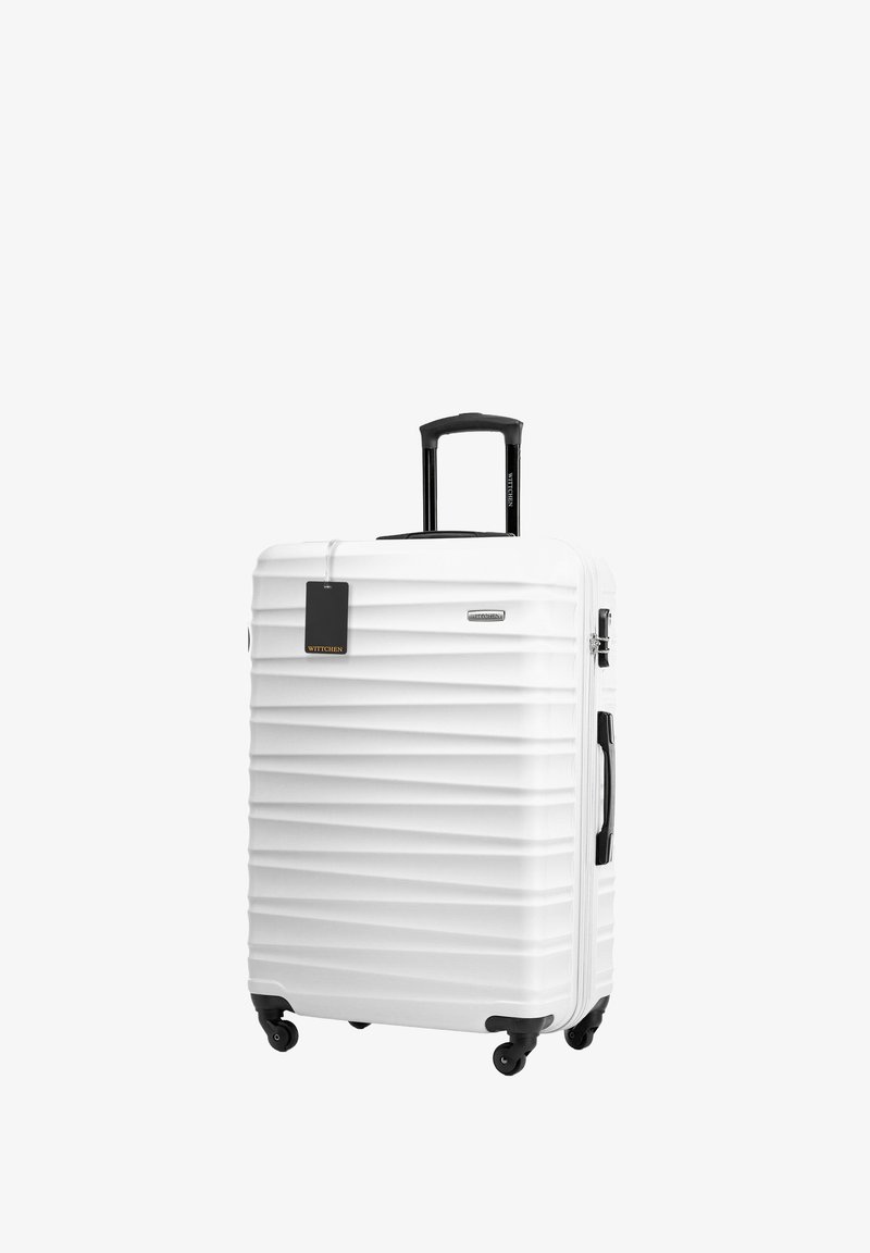 WITTCHEN LARGE SUITCASE WITH LUGGAGE TAG - Valise - white