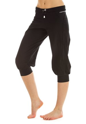 3/4 Sporthose - black