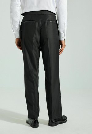 REGULAR FIT  - Chinos - black