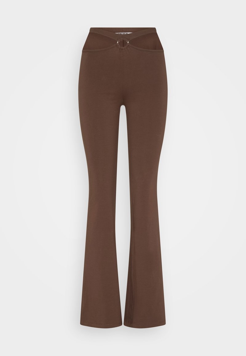 Neon & Nylon Broek bruin