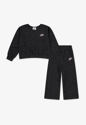 WAFFLE SET - Jogginghose - black