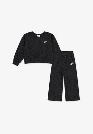 WAFFLE SET - Treningo apatinė dalis - black
