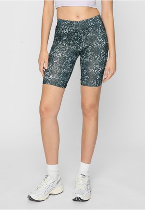 AOP CYCLE - Shorts - black/white