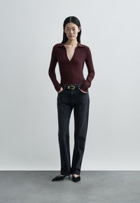 Citizens of Humanity SIMONE bordowy