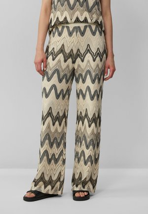 s.Oliver BLACK LABEL Trousers - ecru