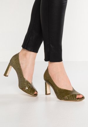 Peep-toes - khaki